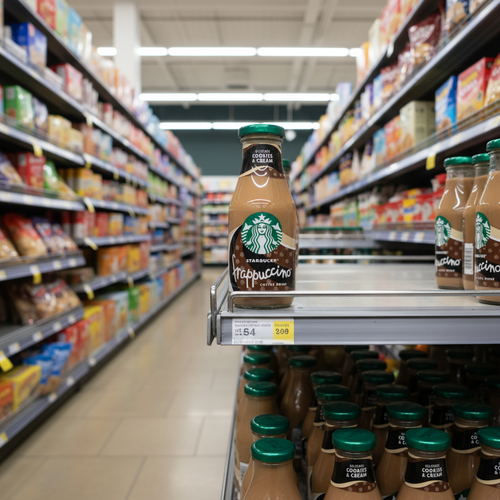 Starbucks Frappuccino Cookies & Cream Iced Coffee 250ml 8 Pack