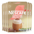 6 x Nescafe Cappuccino Unsweet Frothy Coffee Sachets