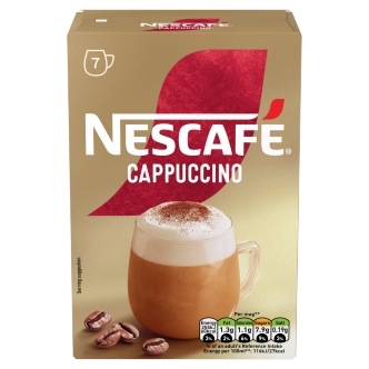 6 x Nescafe Cappuccino Frothy Coffee Sachets