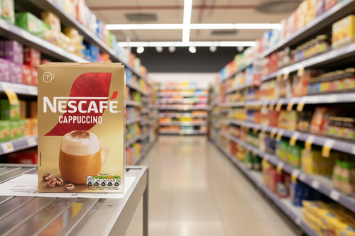 6 x Nescafe Cappuccino Frothy Coffee Sachets