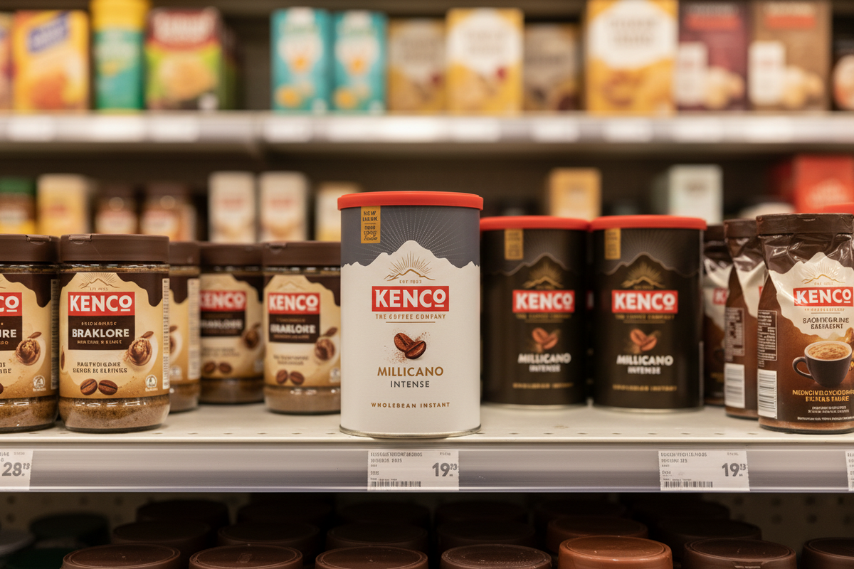 6 x Kenco Millicano Americano Intense Tin 95Gm