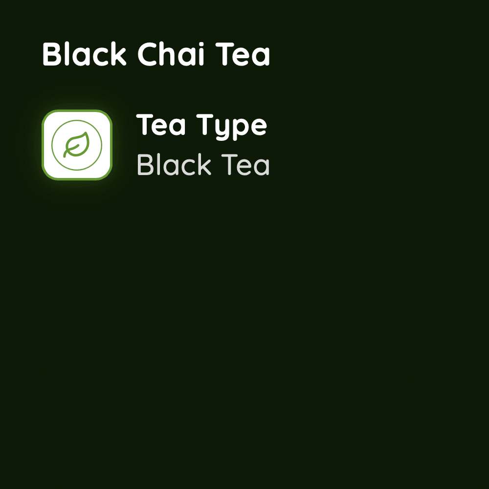 Black Chai Tea