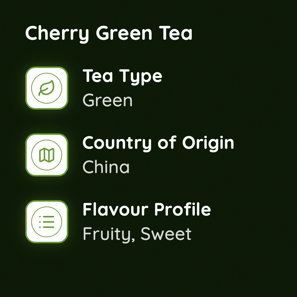 Cherry Green Tea