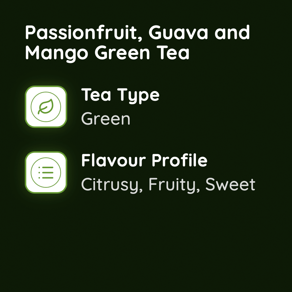 Passionfruit, Guava and Mango Green Tea