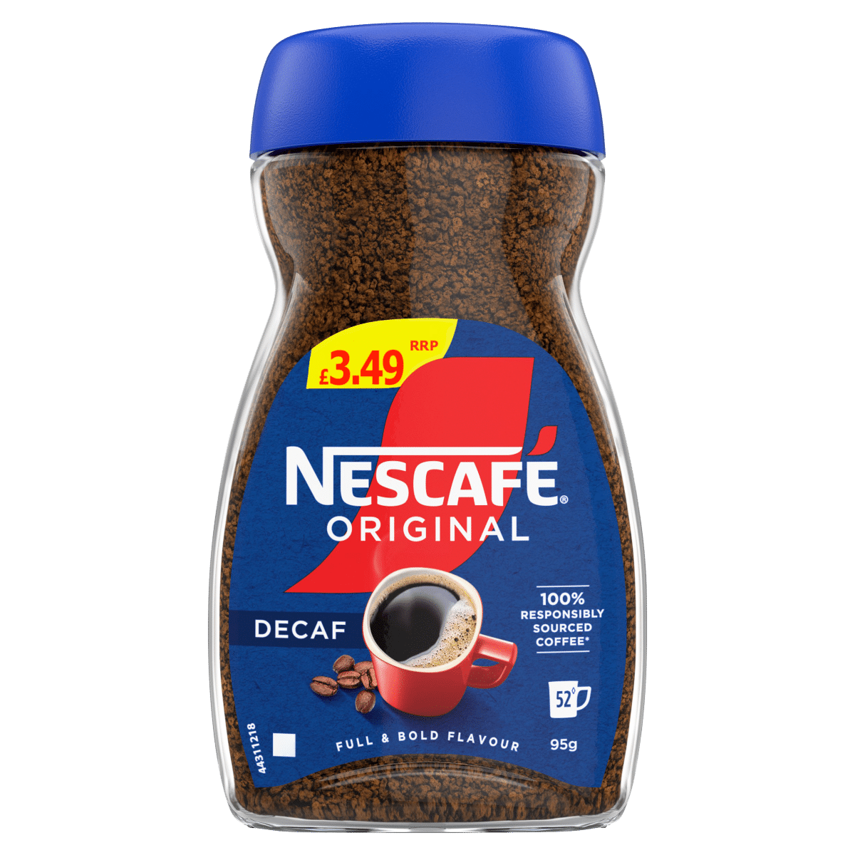 Nescafé Original Decaff Instant Coffee 95g 6 Pack