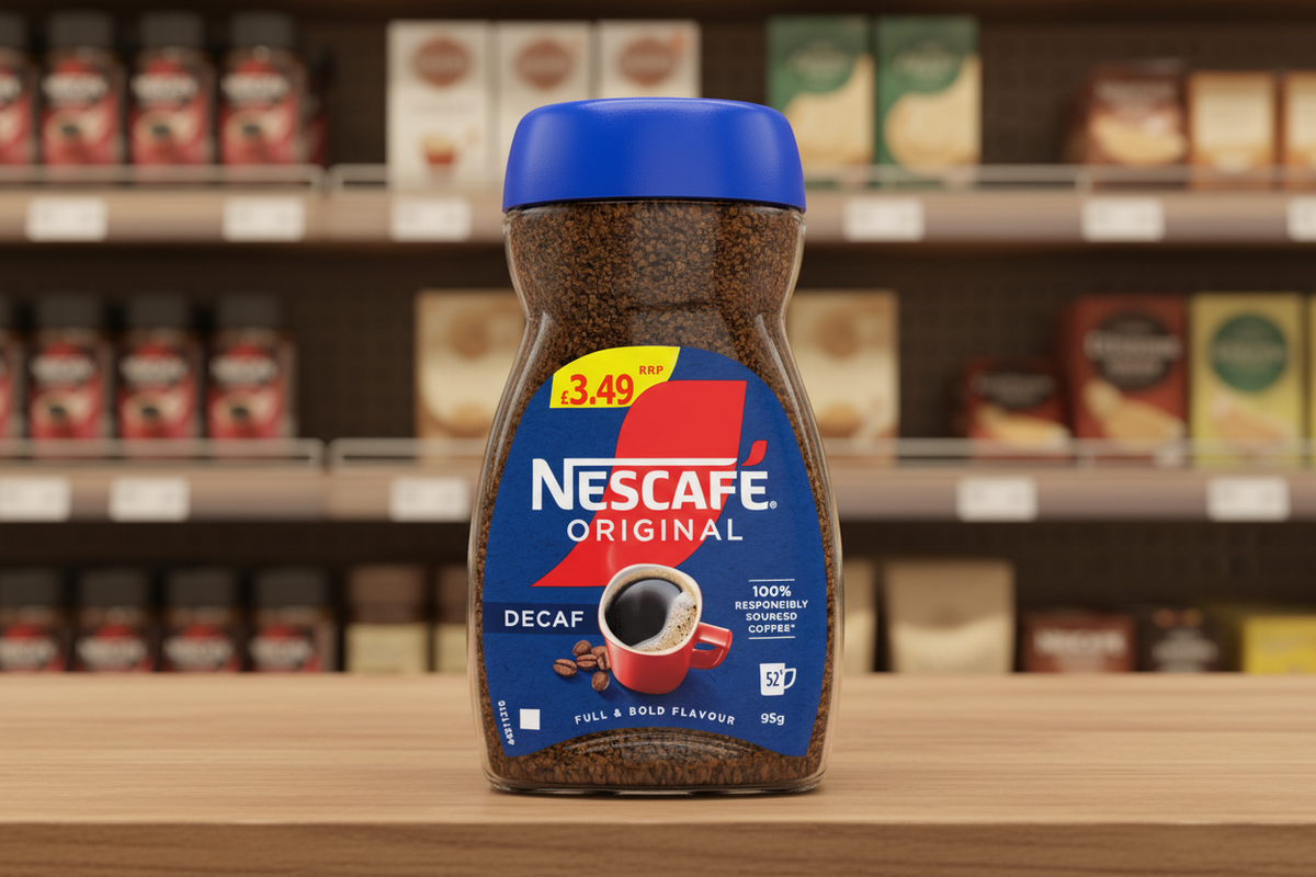 Nescafé Original Decaff Instant Coffee 95g 6 Pack