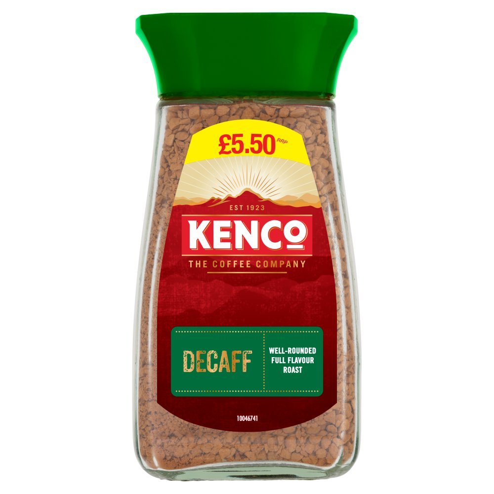 Kenco Decaf Instant Coffee PMP 100g (Case of 6)